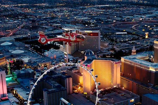 Helikoptervlucht Las Vegas - Doets Reizen - Helikoptervlucht The Strip