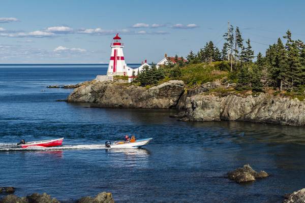 Quoddy Head Lighthouse - New Brunswick - Canada - Doets Reizen