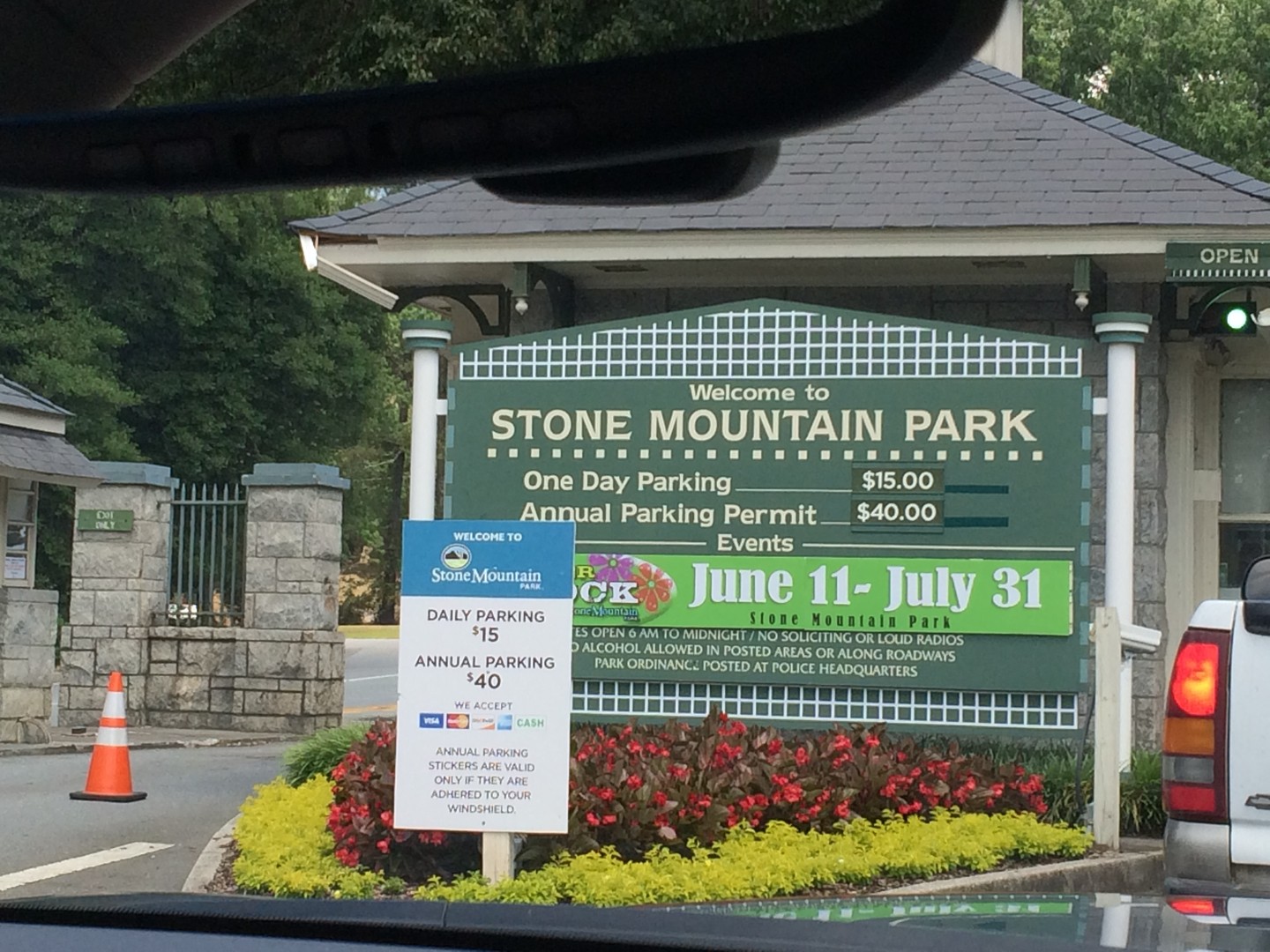 Stone Mountain Park - Atlanta - Georgia - Amerika -Doets Reizen