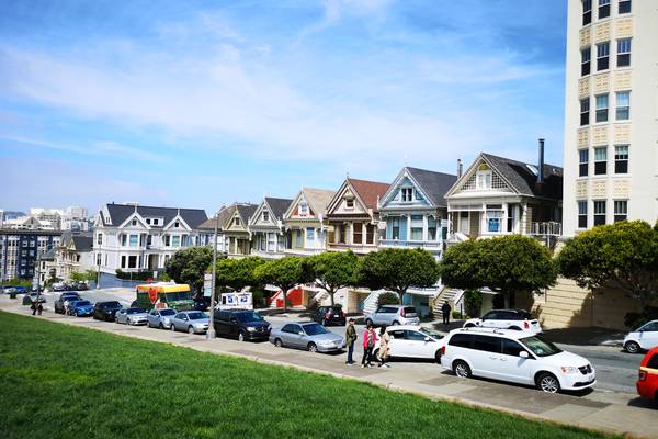 Alamo Square Park - San Francisco - California - Amerika - Doets Reizen