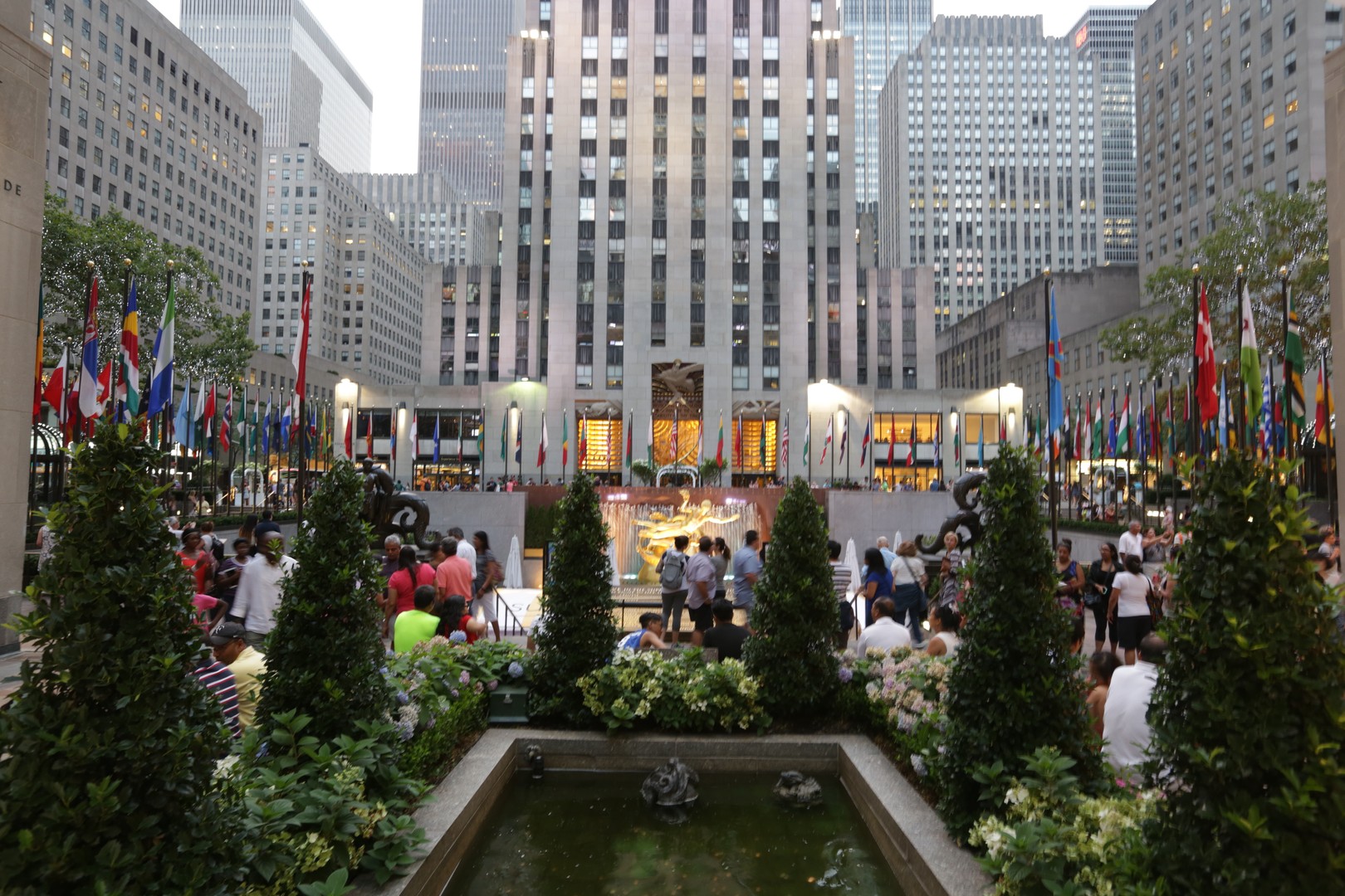 Rockefeller Plaza - Rockefeller Center - New York - Doets Reizen