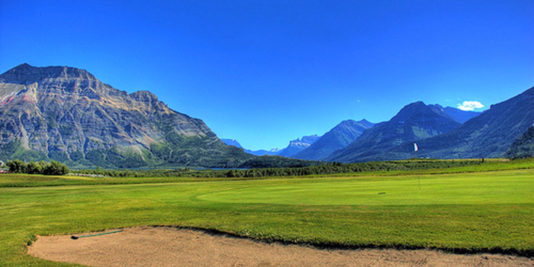 Golfen Waterton Lakes NP Doets Reizen