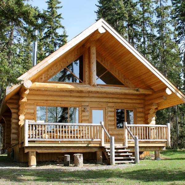 Deluxe Log Cabin 1 - Ten ee ah Lodge - Doets Reize