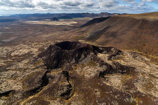 Eldborg-við-Geitahlíð - Vakantie IJsland - Reykjanes Geo Park - Doets Reizen