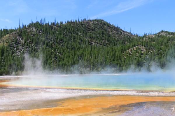 Geisers - Yellowstone National Park - Wyoming - Doets Reizen