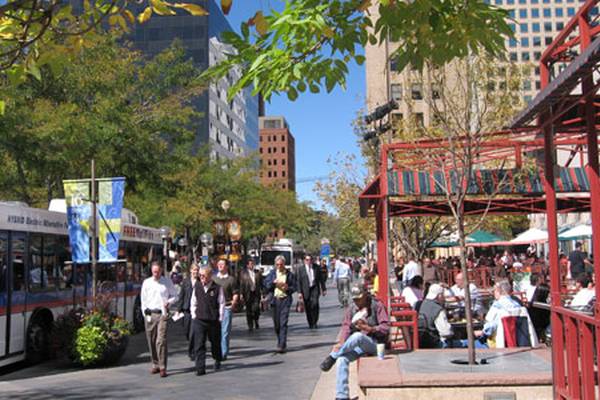 16th Street Mall - Denver - Colorado - Doets Reizen