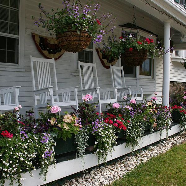 Christmas Farm Inn - porch
