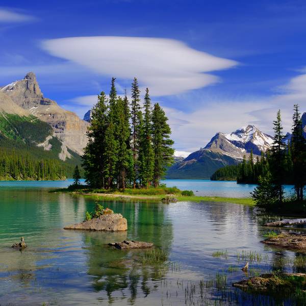 Maligne Lake Doets Reizen - Cruise Canada
