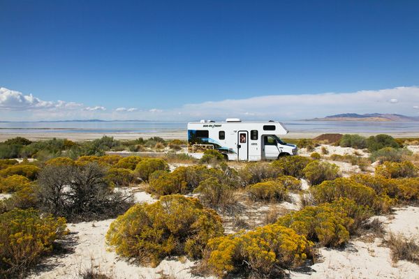 Antelope Island - Cruise America - Camper huren Amerika -Camperreis - Doets Reizen