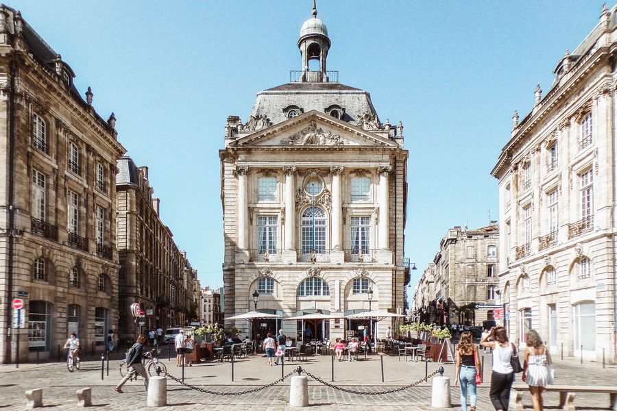Bordeaux city-Afbeelding van Niki Nagy via Pixabay | Doets Reizen | Frankrijk