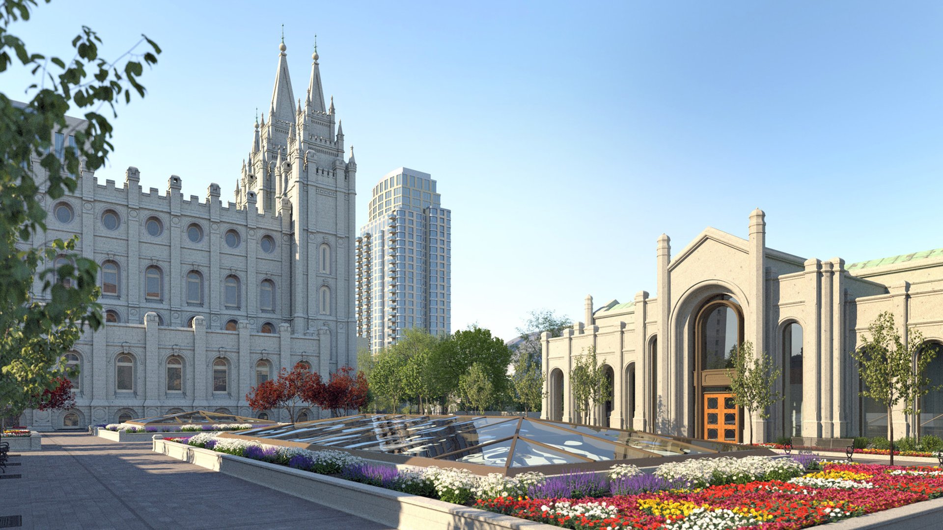 Temple Square - Salt Lake City - Utah - Doets Reizen
