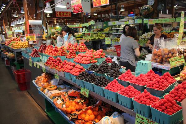 Granville Island Market - Vancouver - British Columbia - Canada - Doets Reizen