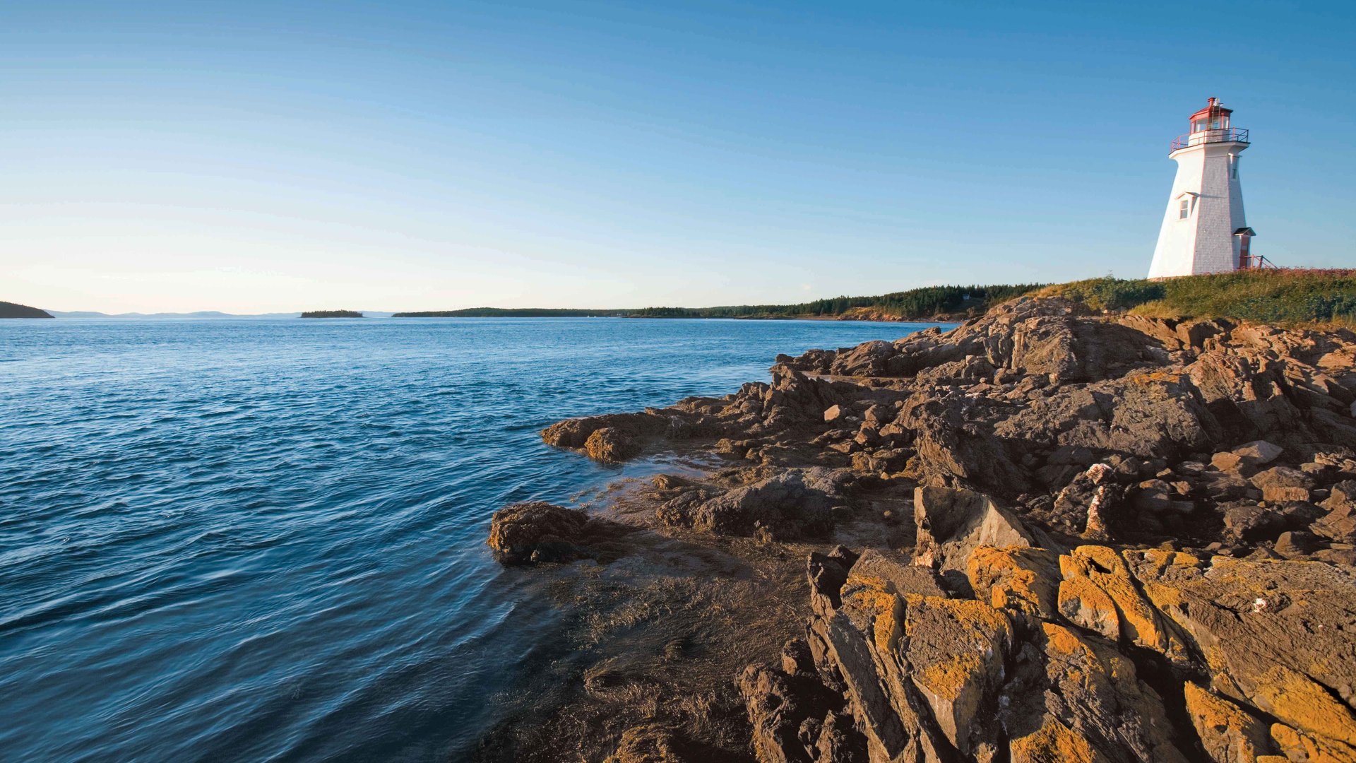 Lighthouse - Bay of Fundy National Park - New Brunswick - Canada - Doets Reizen