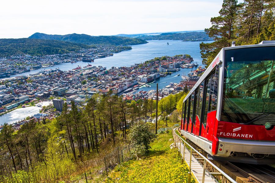Floibanen - Bergen - Noorwegen - vakantie Noorwegen - Doets Reizen