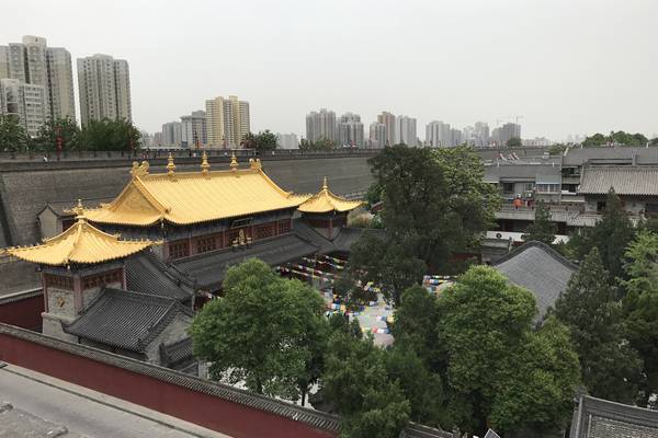 Oude stadsmuur - Xi'an - China - Doets Reizen