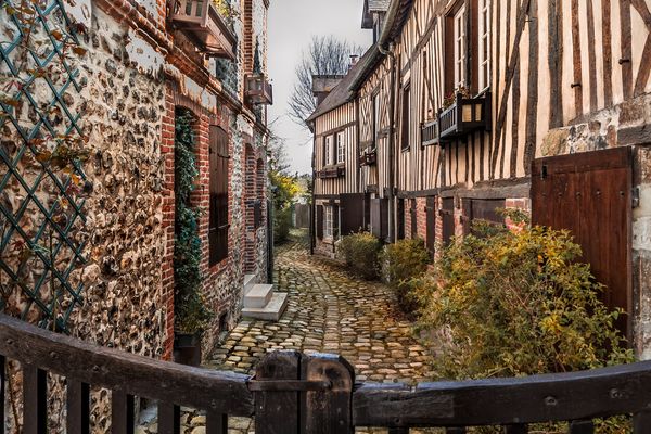 Honfleur straatjes | Atout France | Doets Reizen | Frankrijk | Normandie