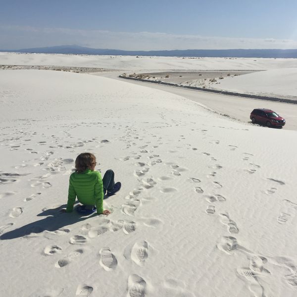 White Sands National Monument - New Mexcico - Amerika - Doets Reizen