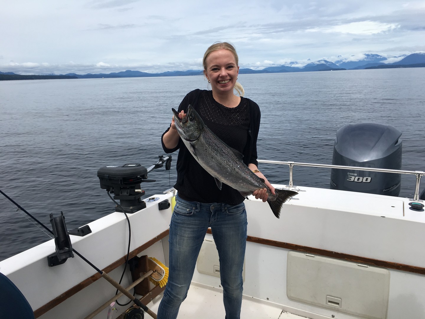 Vissen Campbell River - Vancouver Island - British Columbia - Canada - Doets Reizen