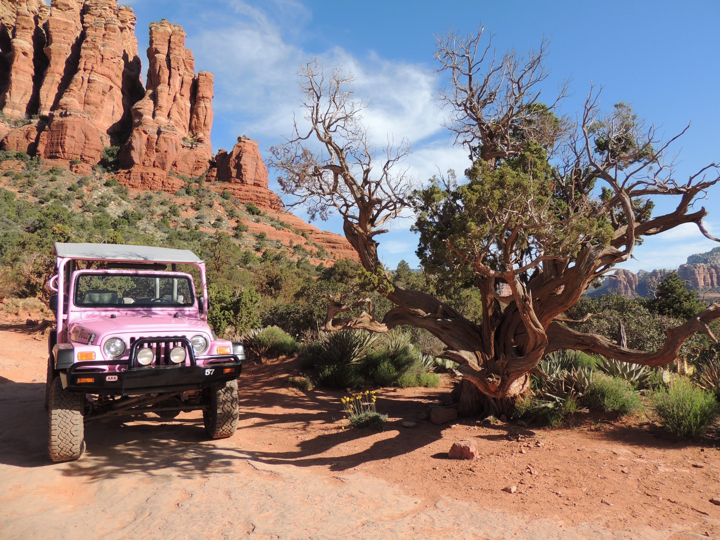 Broken Arrow Jeep Tour - Sedona - Arizona - Doets Reizen