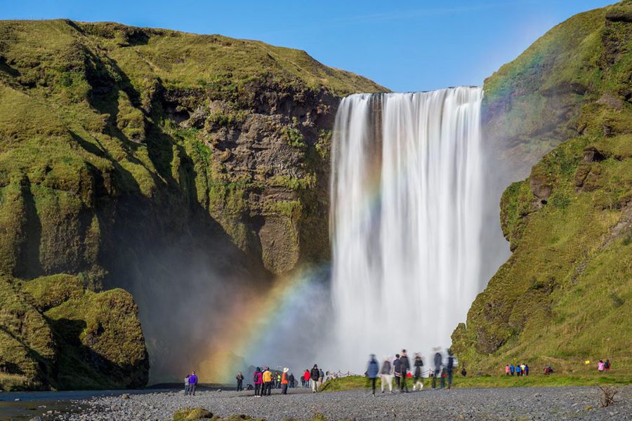 Skógafoss - IJsland - Doets Reizen