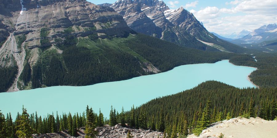 Peyto Lake - Icefields Parkway - Alberta - Canada - Doets Reizen