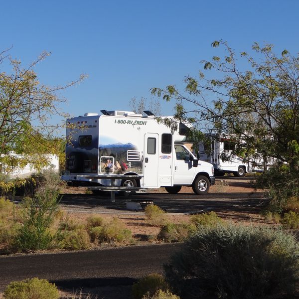 Wahweap Campground, camperplaats