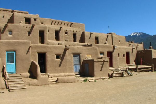Taos Pueblo - New Mexico - Amerika - Doets Reizen