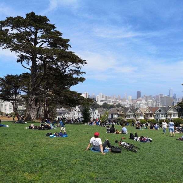 Alamo Square Park - San Francisco - California - Amerika - Doets Reizen