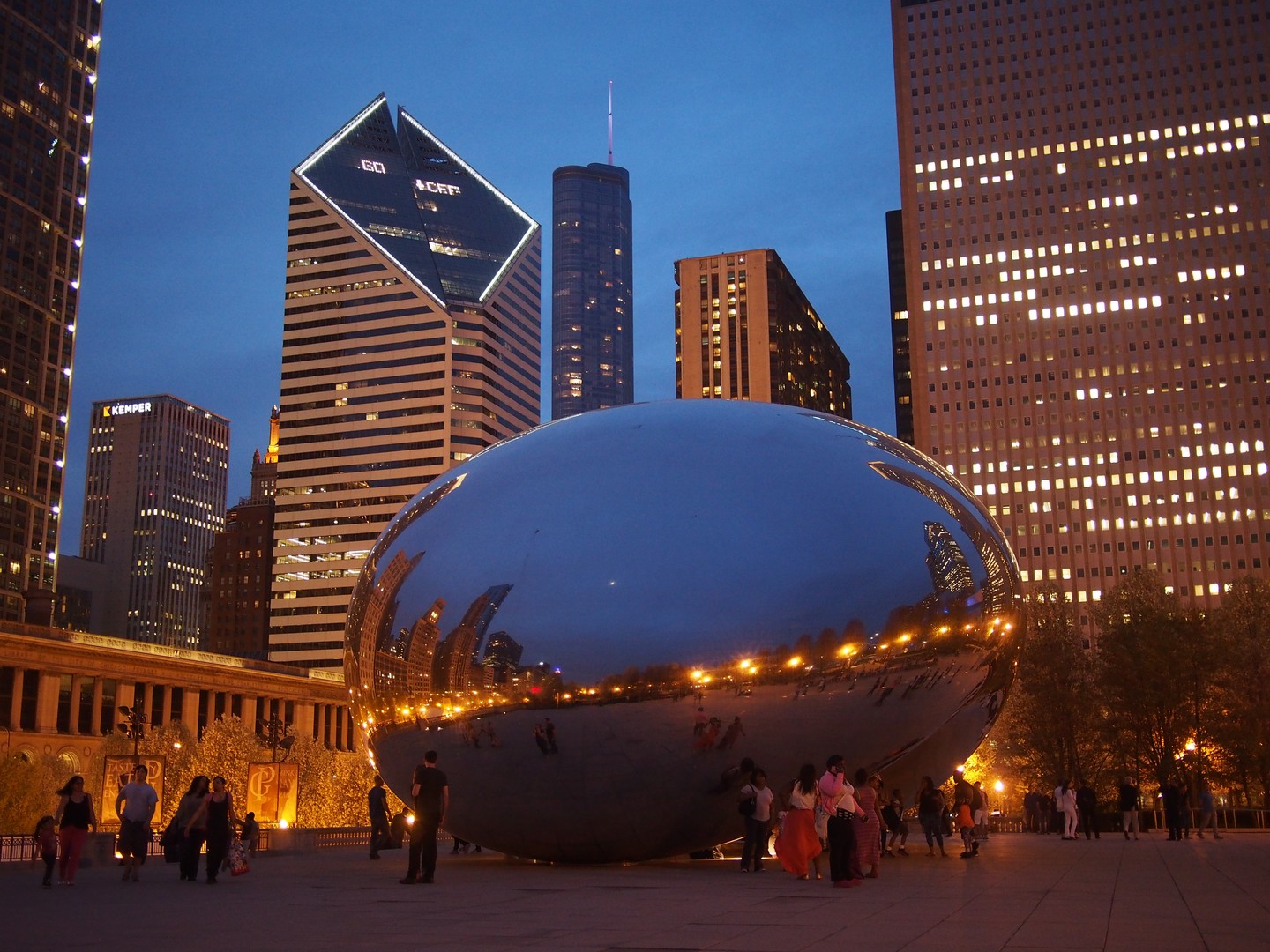 The Bean - Chicago - Illinois - Doets Reizen