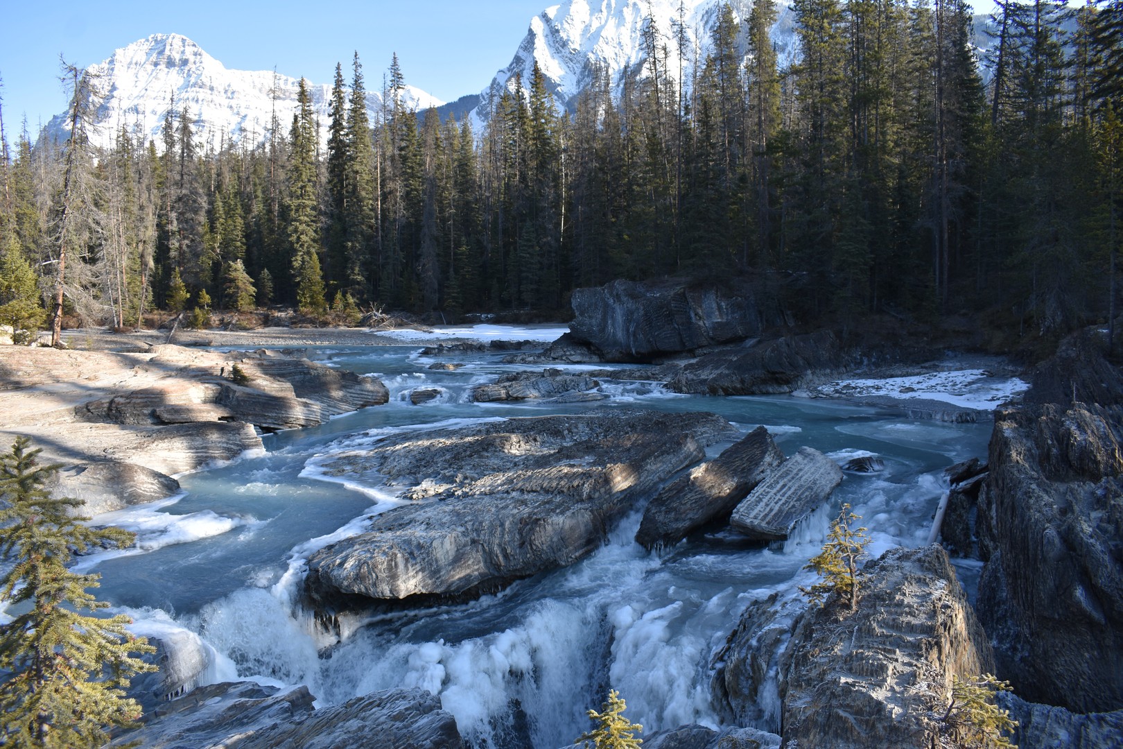 Natural Bridge - Yoho National Park - British Columbia - Canada - Doets Reizen