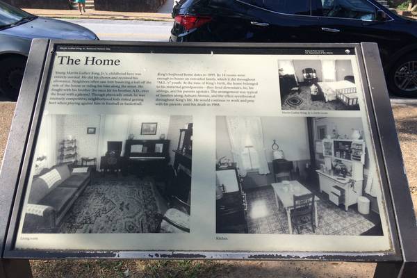 Martin Luther King Birthplace - Atlanta - Georgia - Amerika -Doets Reizen