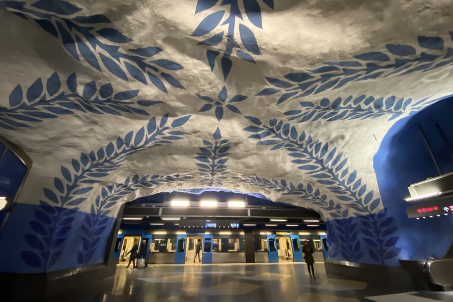 Metro Stockholm - Metro Stockholm Zweden - Vakantie Zweden - Doets Reizen