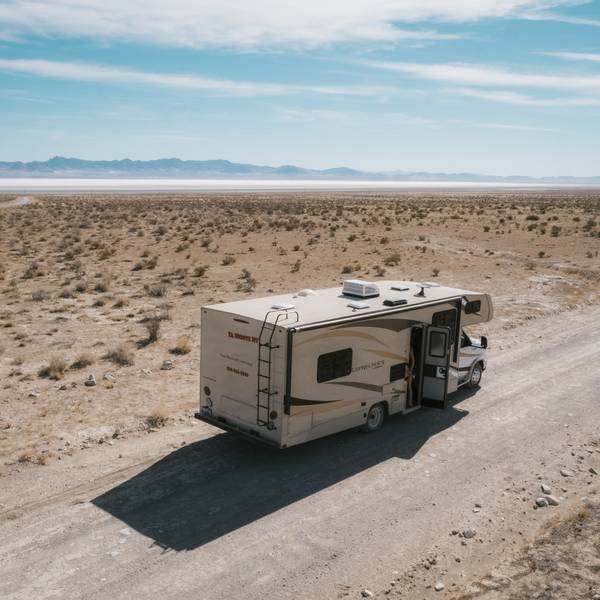 RV-desert-above_Amerika_camperreizen_DoetsReizen
