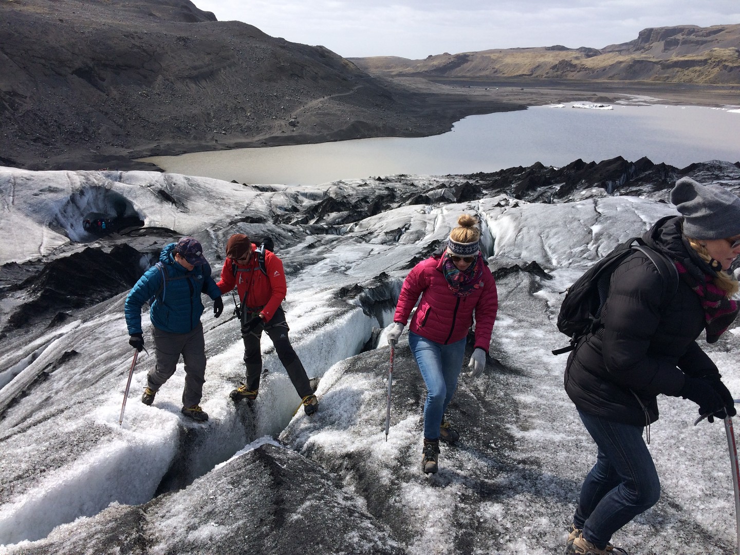 Sólheimajökull Glacier - IJsland - Doets Reizen