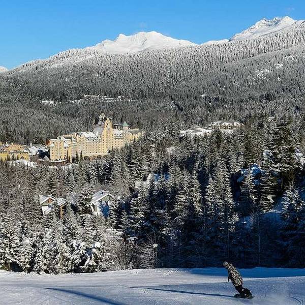 Fairmont Chateau Whistler winter