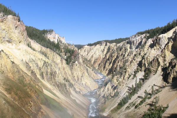 Artist Point - Yellowstone National Park - Wyoming - Doets Reizen