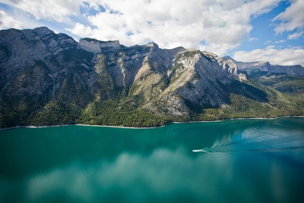 Lake Minnewanka - Banff National Park - Alberta - Canada - Doets Reizen