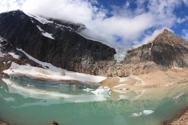Angel Glacier - Jasper National Park - Alberta - Canada - Doets Reizen