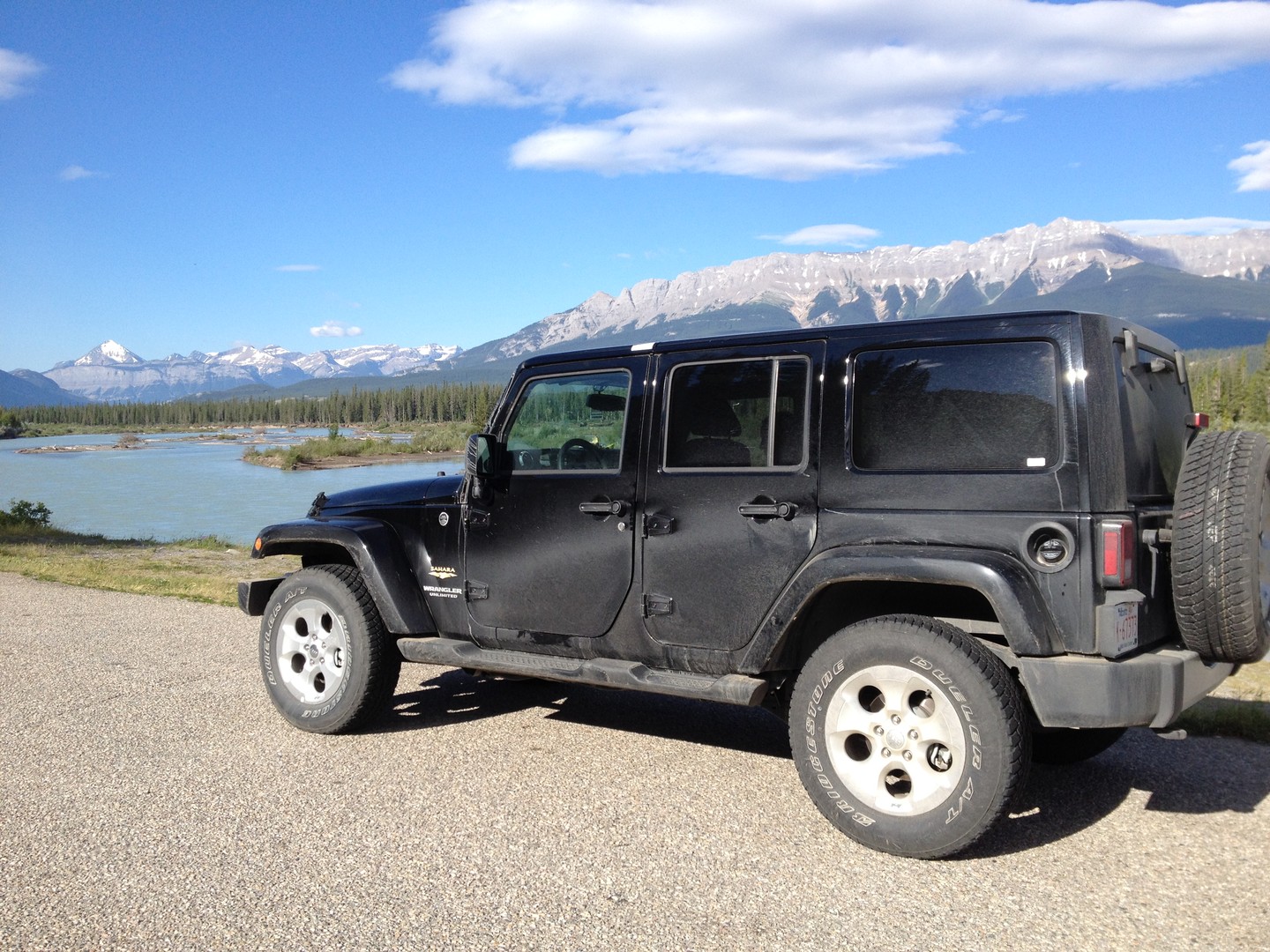 Abraham Lake - Icefields Parkway - Alberta - Canada - Doets Reizen