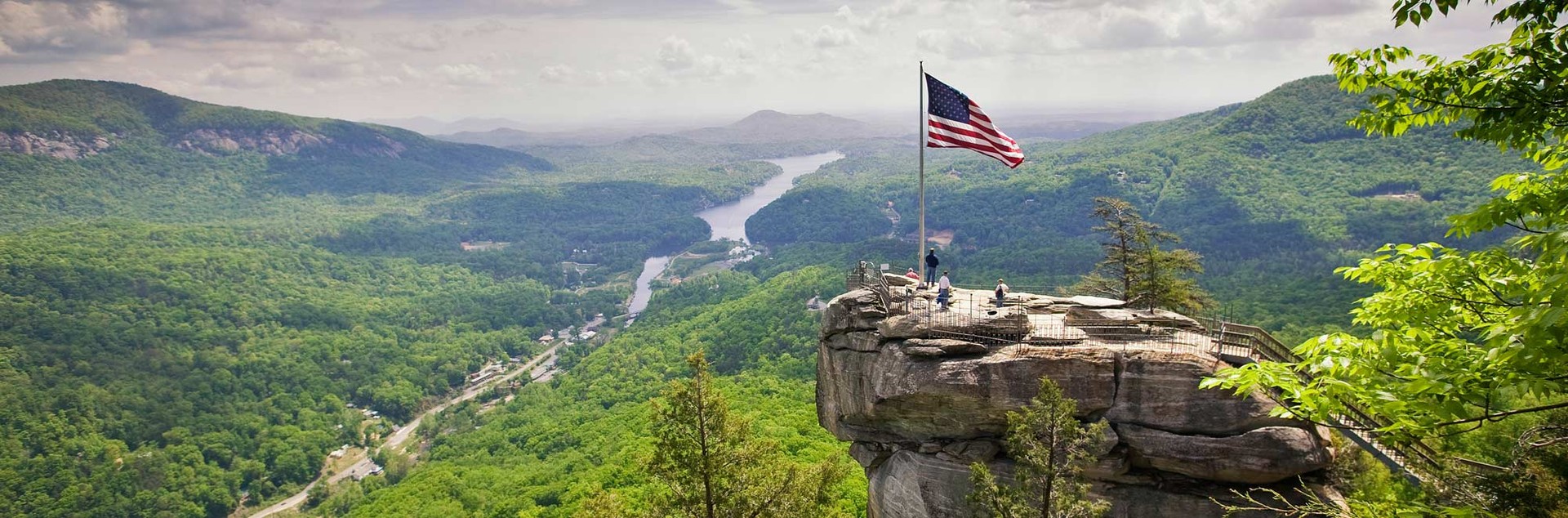 Chimney Rock State Park - Asheville - North Carolina - Amerika - Doets Reizen