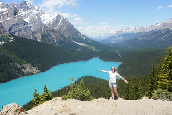 Peyto Lake - Icefields Parkway - Alberta - Canada - Doets Reizen