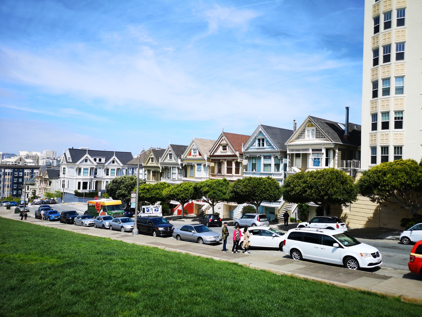 Alamo Square Park - San Francisco - California - Amerika - Doets Reizen