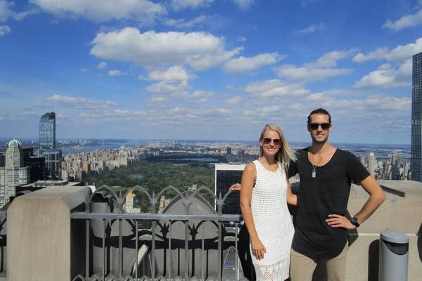 Top of theock Observation Deck - Rockefeller Center - New York - Doets Reizen
