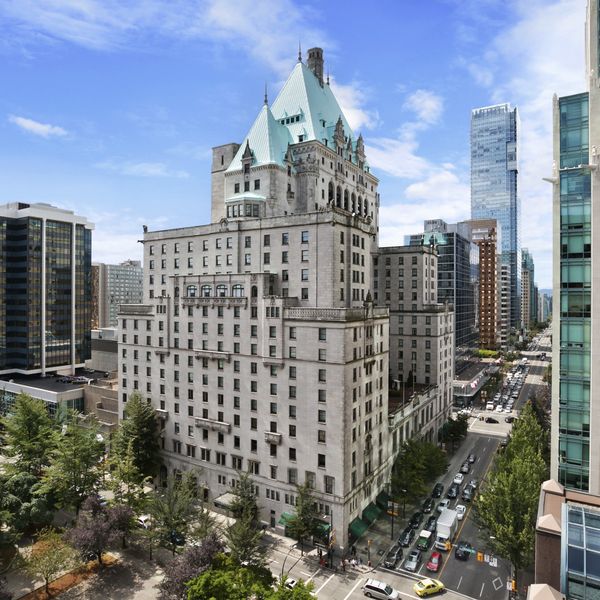 Fairmont Vancouver Hotel - buitenkant
