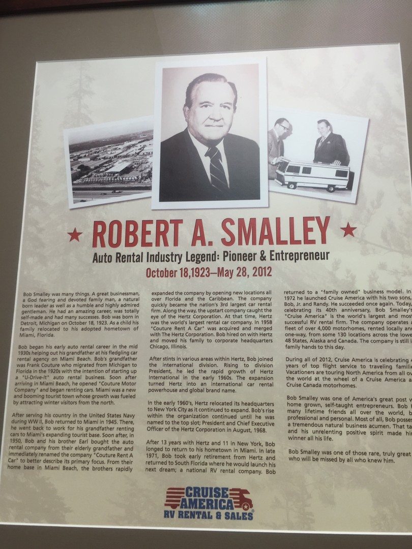 1 van de founders van Cruise America, de 3e generatie staat nu aan het roer.