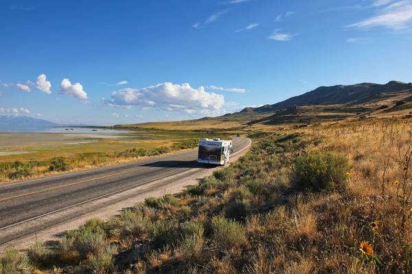 Antelope Island - Salt Lake City Cruise America - camperreizen Amerika - Doets Reizen