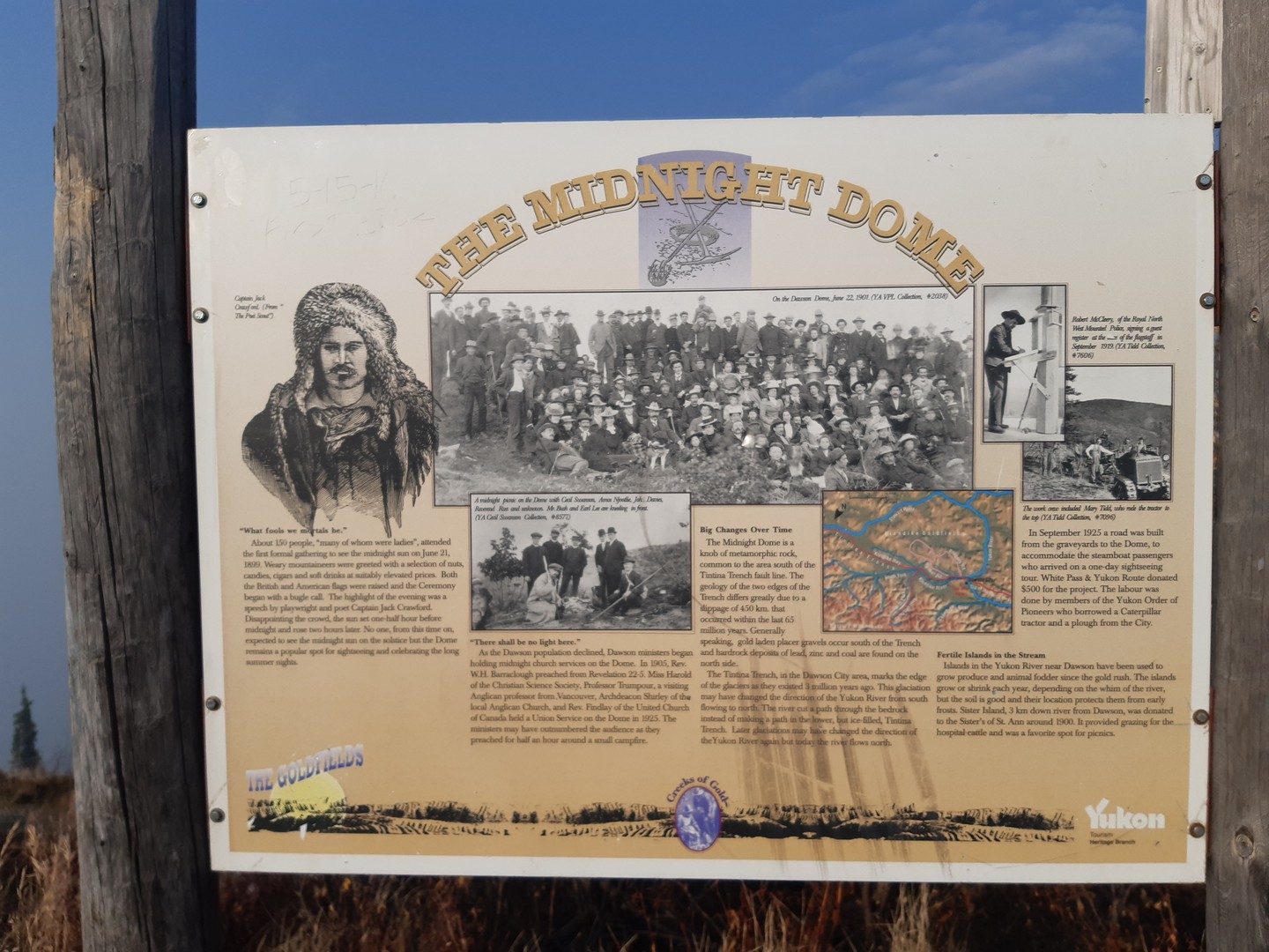 Midnight Dome Viewpoint - Dawson City - Yukon - Canada - Doets Reizen