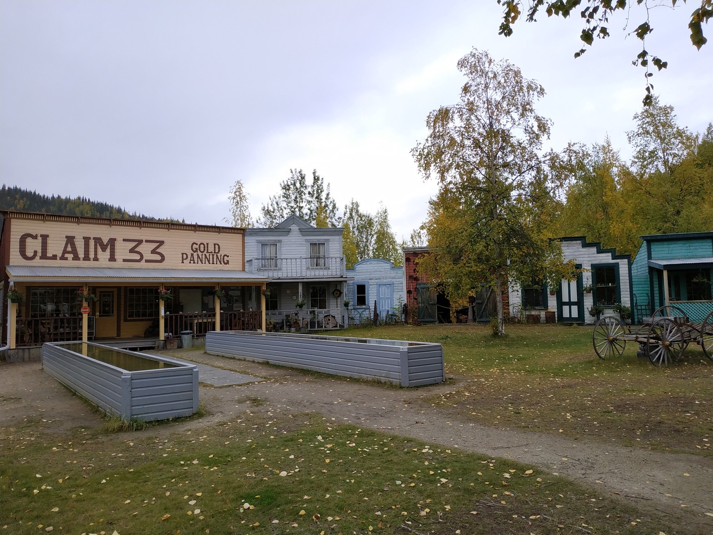 Dredge Klondike Goldfield en Dredge - Dawson City - Yukon - Canada - Doets Reizen