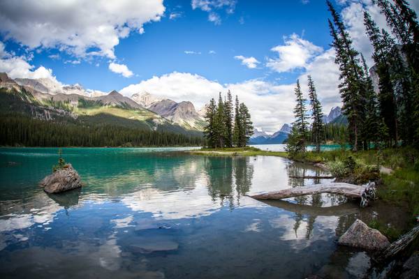 Spirit Island - Jasper National Park - Alberta - Canada - Doets Reizen