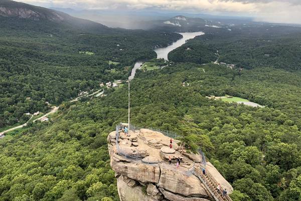 Chimney Rock State Park - Asheville - North Carolina - Amerika - Doets Reizen